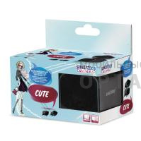 Колонки SmartBuy, 2.0, Cute, чёрные/серые, USB (1/60)