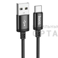 Кабель USB to Type-C HOCO X89 Wind, 1.0м, 3.0A,  черный