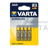 Элемент питания VARTA  R03 Superlife (4 бл)   (48/96) Элемент питания VARTA  R03 Superlife (4 бл)   (48/96)