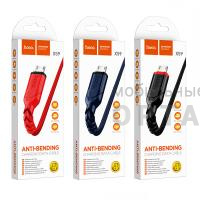 Кабель USB to Micro HOCO X59 Victory, 1m, 2.4A,  черный
