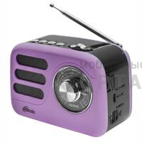 Радиоприемник трёхдиапазонный RITMIX RPR-033 LAVENDER