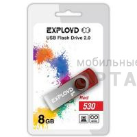 Флешка USB 8 Гб Exployd  530  красный