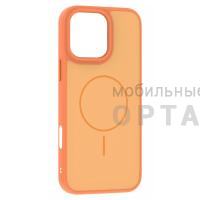 Чехол Matte Case MagSafe с защитой камеры в техпаке, iPhone 16 Pro Max, Orange