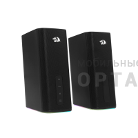 Акустическая 2.0 система REDRAGON Connie черный,20 Вт,RGB,AUX+BT (1/10)