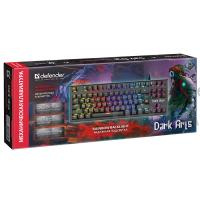 Механическая клавиатура DEFENDER Dark Arts GK-375 RU,Rainbow,87 клавиш (1/20)