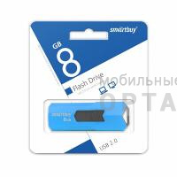 Флешка USB 8 Гб Smartbuy  Stream  синий